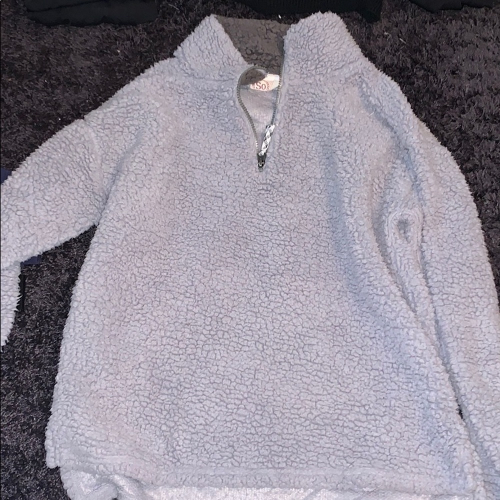 Fuzzy sweatshirt